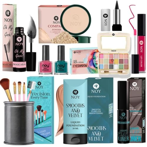 Noy Makeup Kit For Teenagers Girls Offers Professional Grade Products For Stunning Makeup Styles Pack of 14 pcs #196 - Image 1