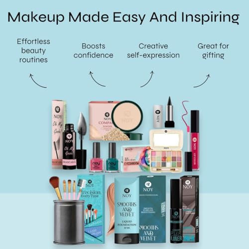 Noy Makeup Kit For Teenagers Girls Offers Professional Grade Products For Stunning Makeup Styles Pack of 14 pcs #196 - Image 5