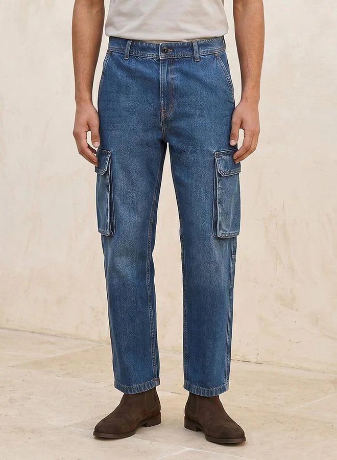 سبلاش فيڤ Denim Cotton Trousers