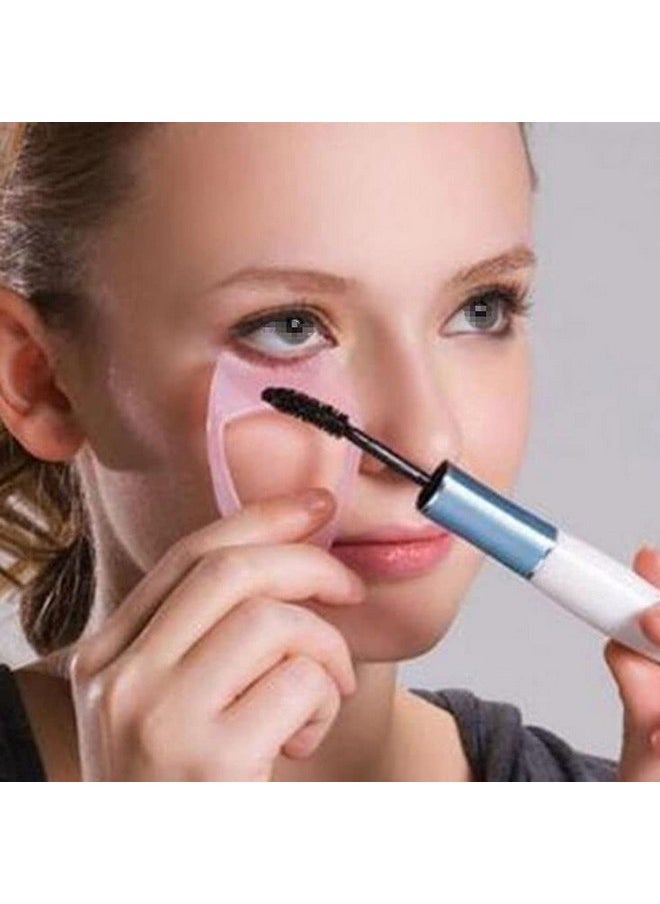 ericotry 2Pcs Plastic Makeup Upper Lower Eye Lash Mascara Applicator Eyelash Brush With Eyelash Comb Eye Makeup Tool For Women (Blue+Pink)  - Image 3