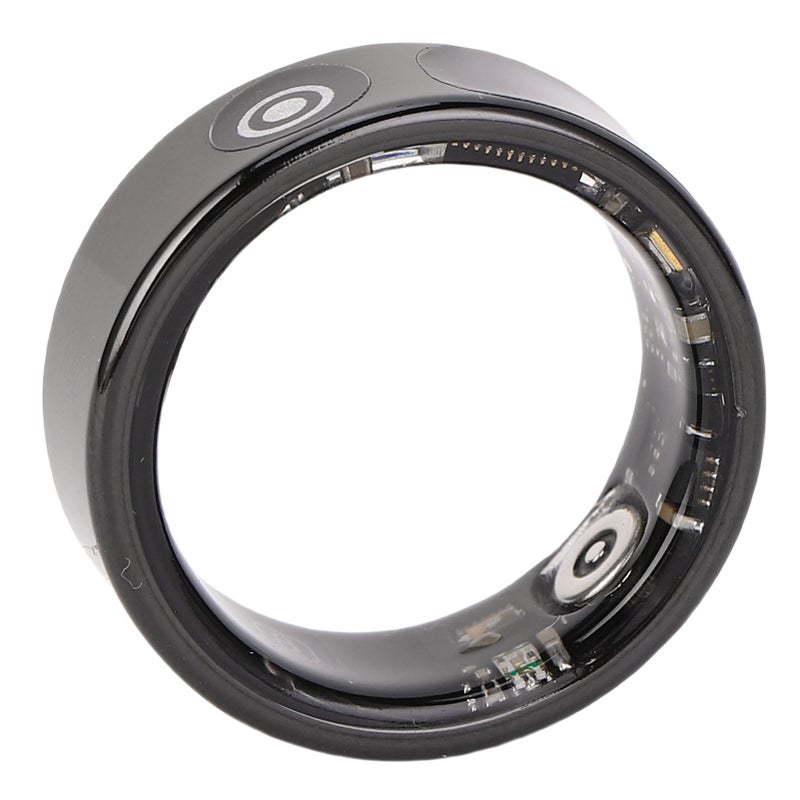 Smart Ring Black Step Counting IP68 Water Proof Smart Sleep Ring with Touch Display Screen Gesture Control for Sports Fitness 8 - Image 4