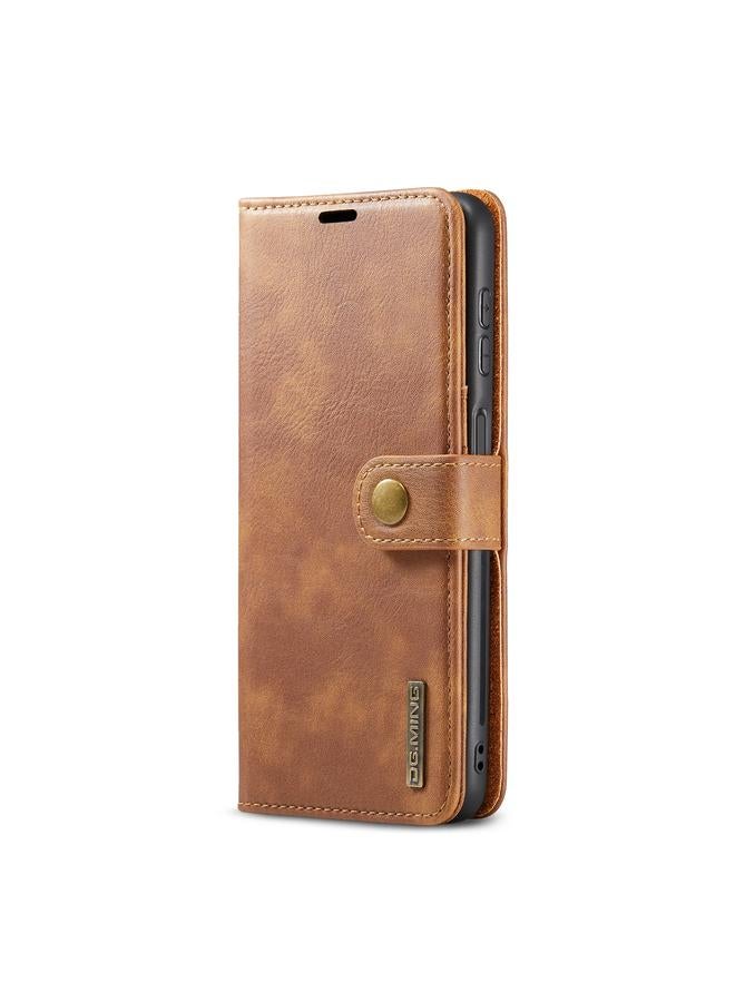 Dg Ming Case For Samsung Galaxy A13 4G Crazy Horse Texture Detachable Magnetic Leather Phone Case - Image 2