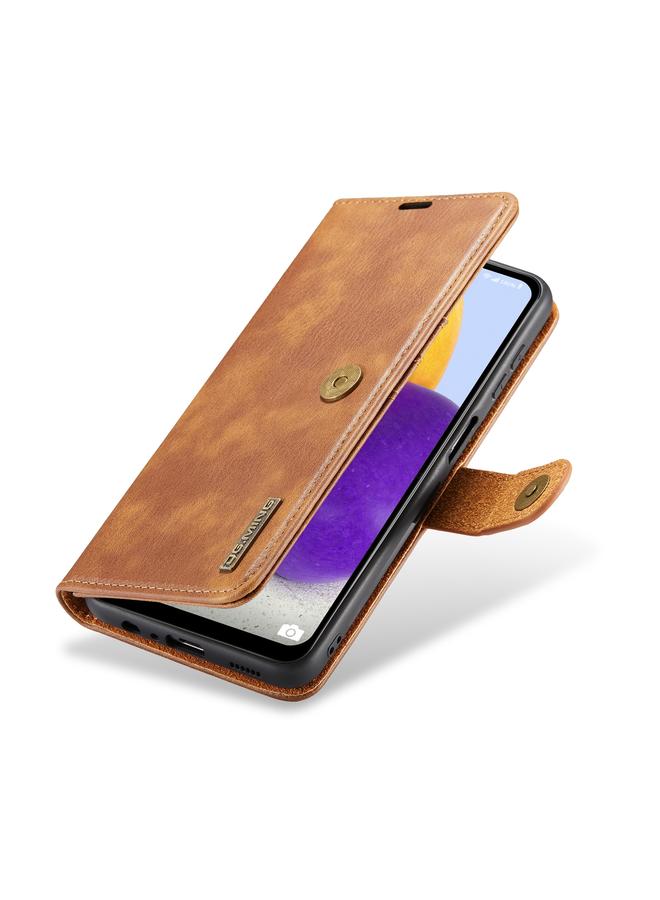 Dg Ming Case For Samsung Galaxy A13 4G Crazy Horse Texture Detachable Magnetic Leather Phone Case - Image 5