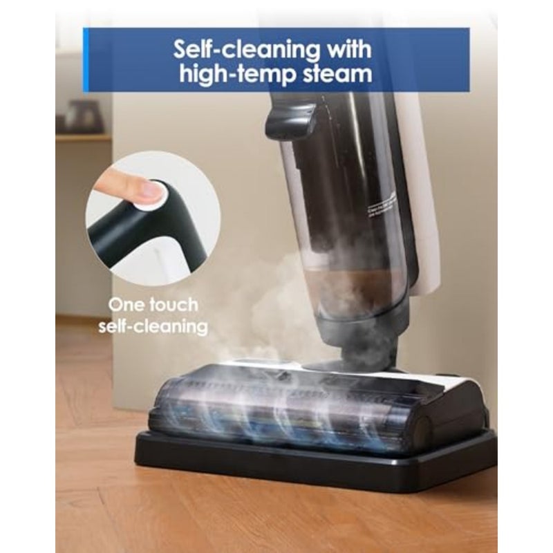 iFloor 5 Steam Wet Dry Vacuum Cleaner with 248F Steam Mop, 1500W Suction Power with Dual Tank Water System, Suitable for all Hard Floors, Tiles and Wood - Image 4