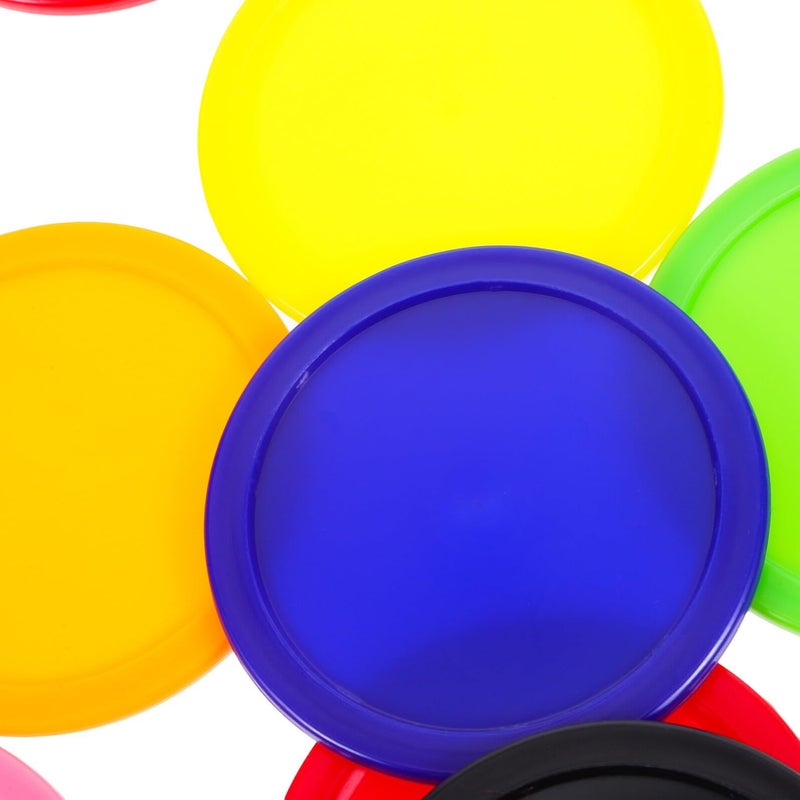 64mm Plastic Air Hockey Pucks Replacement 16 Pack for Table Game Home Arcade Training Accessories - Image 4
