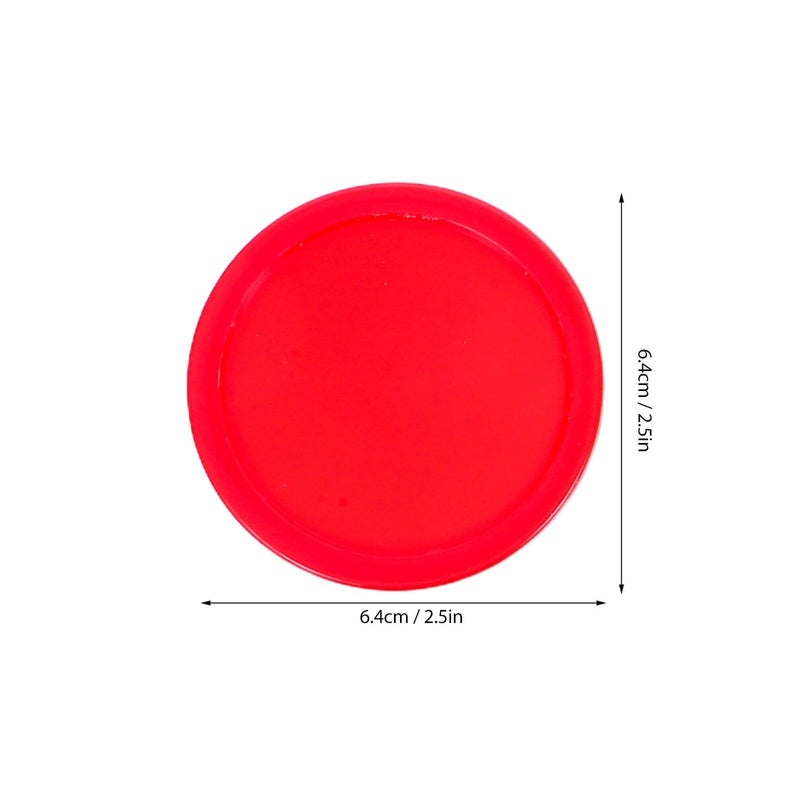 64mm Plastic Air Hockey Pucks Replacement 16 Pack for Table Game Home Arcade Training Accessories - Image 3