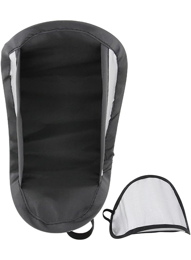 S-TOP New Phone Sun Shade & Glare Blocker - Universal Sun Shield for Cell Phones in Cars & Motorcycles | Adjustable Phone Umbrella Attachment Anti-Reflective Stand for Outdoor Screen Visibility - Image 1