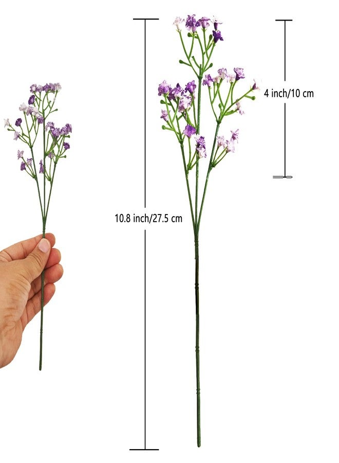 ABAJI Babys Breath Artificial Flowers Gypsophila Real Touch Flowers for Wedding Party Home Garden Decoration - Image 2