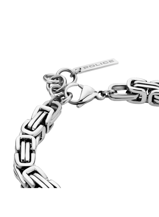 POLICE  Intractable Silver Chain Bracelet for Men  | Best Price UAE