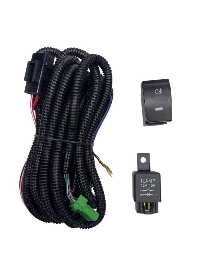 KD K D FOG LAMP WIRING KIT WITH SWITCH & RELAY TYPE 1 - Image 5