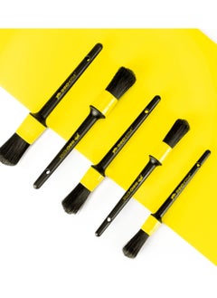 RHINOMOTIVE RHINOMOTIVE - Different size and finishes for multipurpose use Automotive DETAILING BRUSHES 5PCS  - Image 3