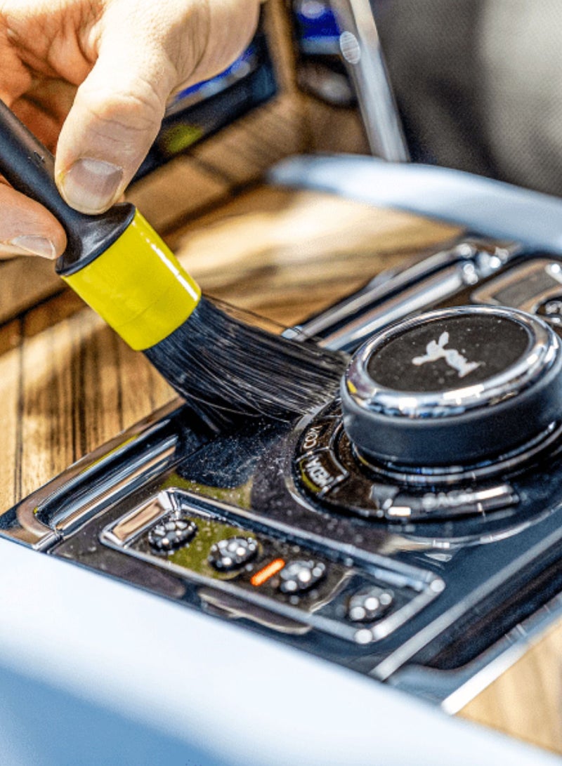 راينو موتيف أحجام  مختلفة للاستخدام متعدد الأغراض فرش العناية للسيارات 5 قطع من رينوموتيف - Image 4