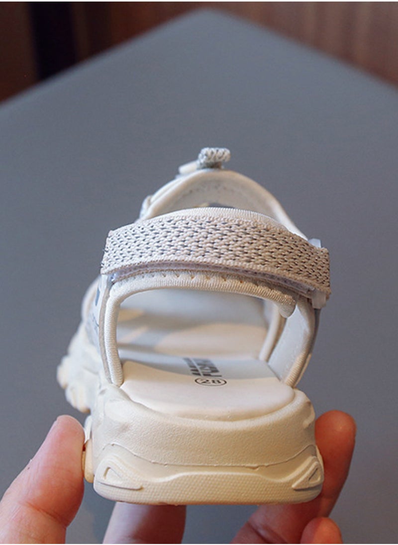 ETG Children's Closed Toe Sports Sandals - Style Boys' and Girls' Beach Shoes with Wide Toe Cap, Non-Slip Grip  - Image 2