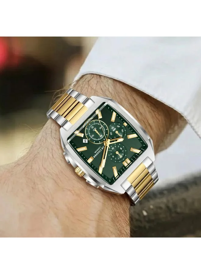 Lee Cooper  Men's Metal MULTIFUNCTION Watch LC08344.270 - 40X50 mm for Men | Best Price UAE