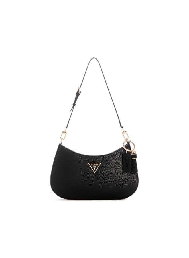 GUESS Womens Noelle Top Zip Shoulder Bag Handbag - Image 1
