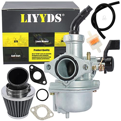 LIYYDS PZ22 Carburetor Filter Kit for 50cc 70cc 90cc 110cc 125cc 140cc 150cc 4-stroke Engine ATV Mini Dirt Pit bike Go Kart Quad Scooter XR50 XR70R CRF50 CRF70 CRF70F Kawasaki KLT110 TaoTao NST - Image 1