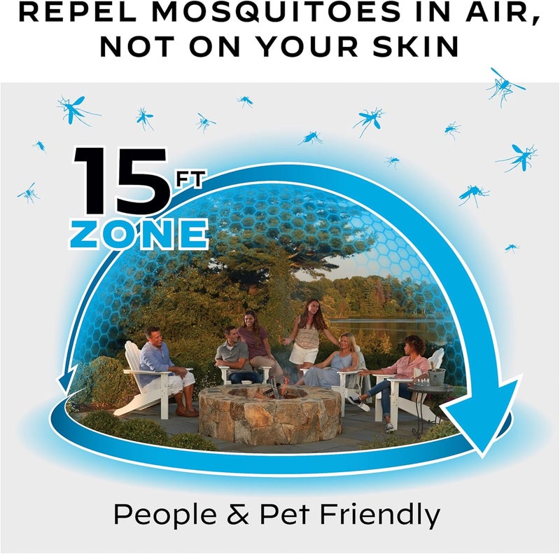 THERMACELL Thermacell Mosquito Backpacker Repeller Gen 20 with 16 Hours of Repellent 15 Foot Zone of Mosquito Protection Long Lasting Deet Free Bug Spray Alternative Scent Free  - Image 2