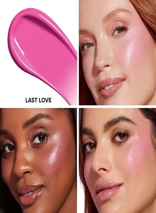 Too FacedCosmetics Too Faced Cosmetics Love Flush Blush Glowing Liquid Blush – Last Love (Deep Romantic Berry) Radiant Buildable Liquid Blush, NET WT. 0.20 OZ. / 6.0 mL - Image 2