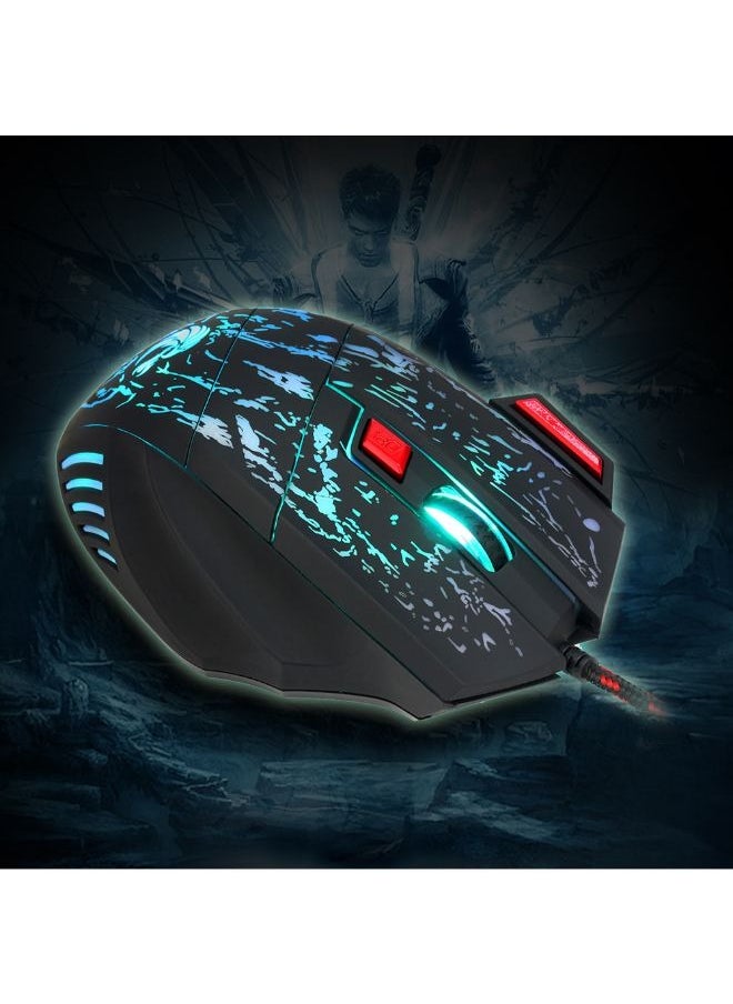 Generic H300 Wired Gaming Optical Mouse Side Buttons,Tri-Modes(BT5.1+BT5.1+2.4GHz) Mouse for PC/Tablet/Desktop/Office/Games  - Image 3
