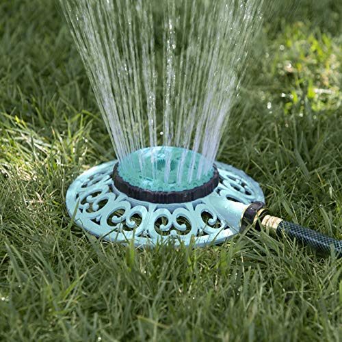Melnor 65101-AMZ Sprout Metal 8-Pattern Sprinkler and QuickConnect Product Adapter Amazon Bundle, Gooseberry Green - Image 2