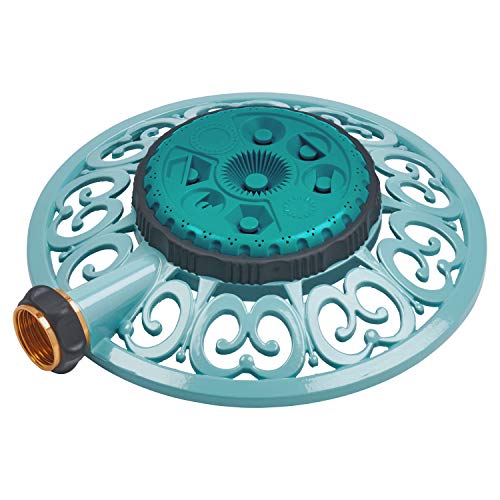 Melnor 65101-AMZ Sprout Metal 8-Pattern Sprinkler and QuickConnect Product Adapter Amazon Bundle, Gooseberry Green - Image 4