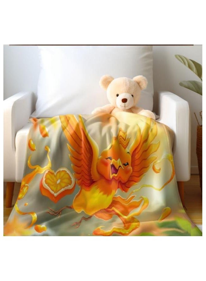 general Children's or student cartoon flannel thin blanket (warm and comfortable, suitable for sleep, games) 100cm*150cm - 842 - Image 3