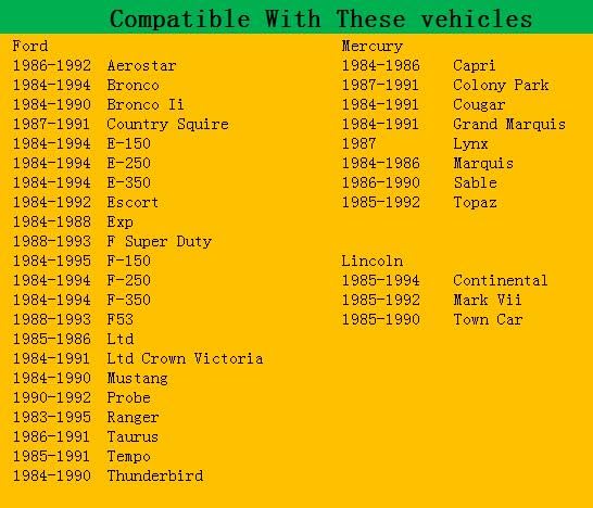 SFY Map Manifold Absolute Pressure Sensor 1648138 AS1 Compatible with Ford Bronco E150 E250 E350 F150 F250 F350 Ranger Lincoln Mercury - Image 2