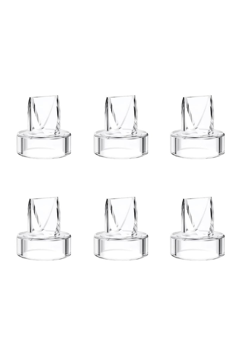 6 قطع صمام داكبيل متوافق مع مضخة الثدي موموكوزي S9 Pro/S12 Pro/S9/S12 وأجزاء استبدال ملحقات الرضاعة الطبيعية لمضخات الثدي موموكوزي - Image 1