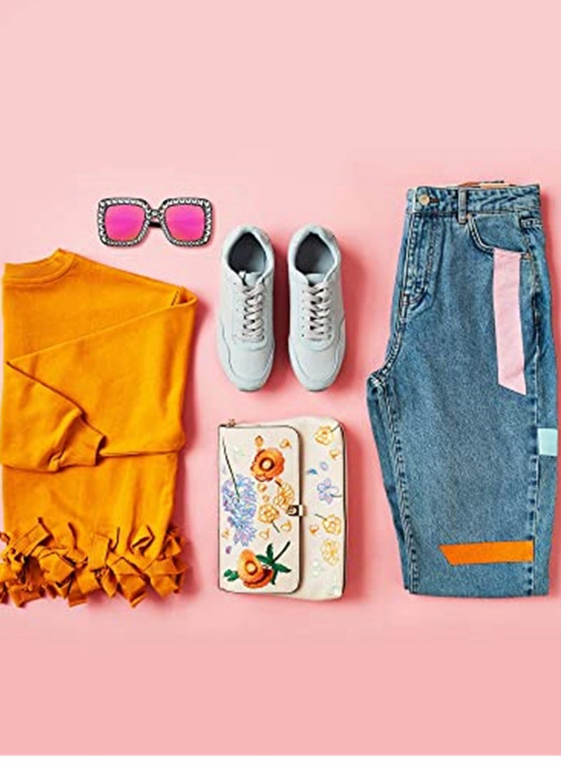 KASTWAVE Sunglasses, Crystal Sunglasses, Fashion Square Sunglasses, Women's Trendy Sunglasses, Square Diamond Sunglasses, Women Retro Sunglasses, 6 Pairs - Image 4