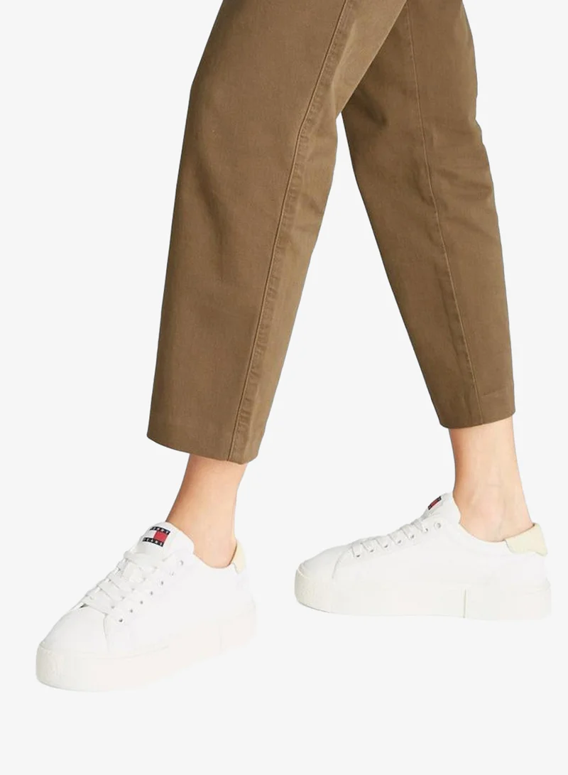 تومي جينز سنيكرز كانفاس فلات فورم