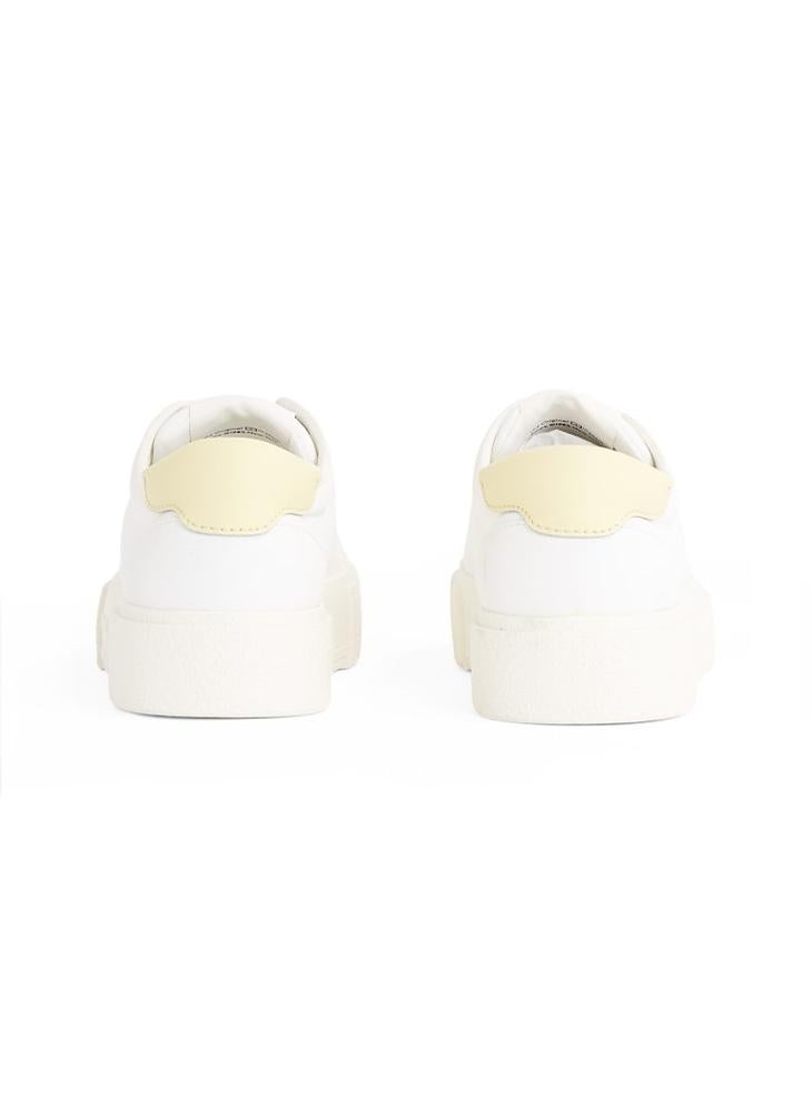 TOMMY JEANS FLATFORM CANVAS TRAINERS  - Image 3