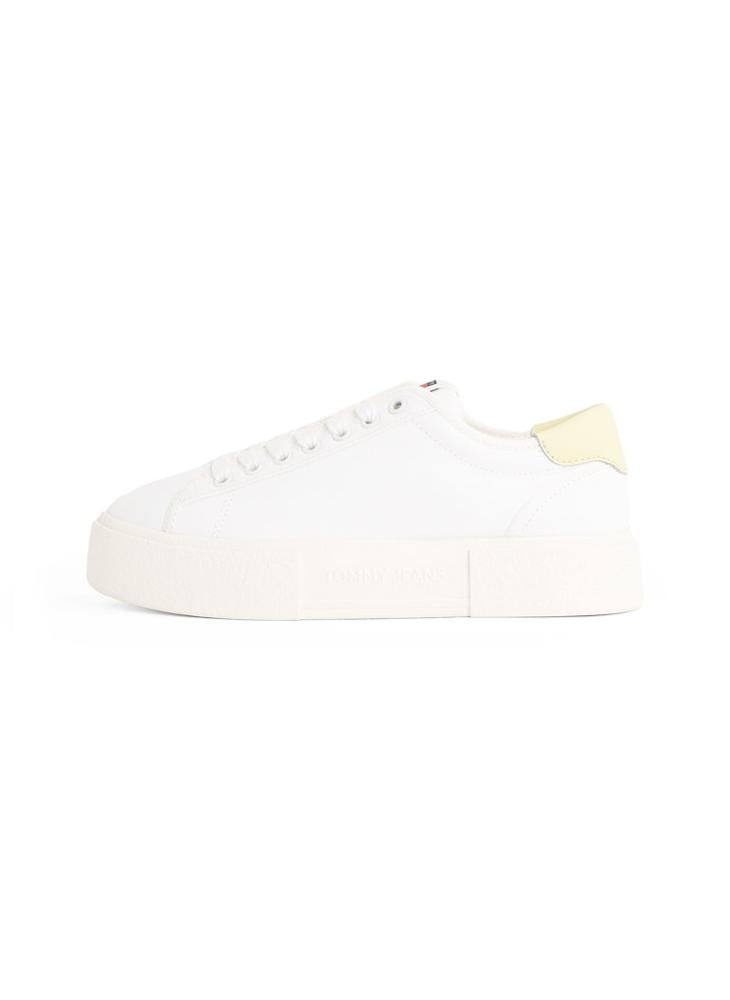 TOMMY JEANS FLATFORM CANVAS TRAINERS  - Image 2