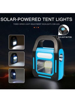 Qshop 3 in 1 Solar Outdoor Emergency Light and Camping Spotlight, Brightest COB LED Rechargeable + USB Charging Port for Devices - pzsku/Z141593C3E28107A21368Z/45/_/1729607322/f73b8771-0291-4330-84bf-caf88329d2bb