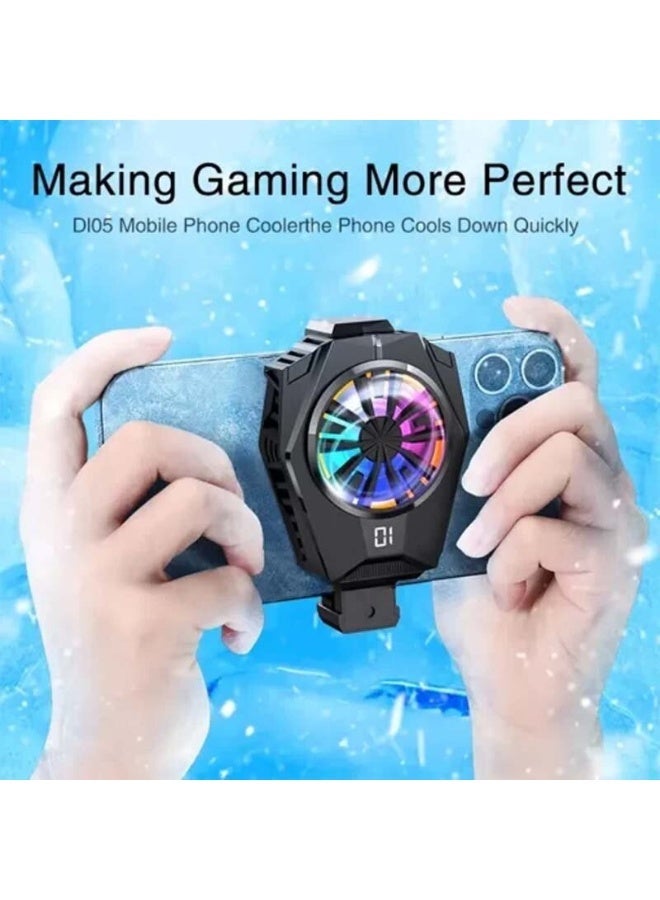 Memo DL06 Phone Cooler: Ultimate Semiconductor Cooling Fan for Mobile Gaming - Image 4