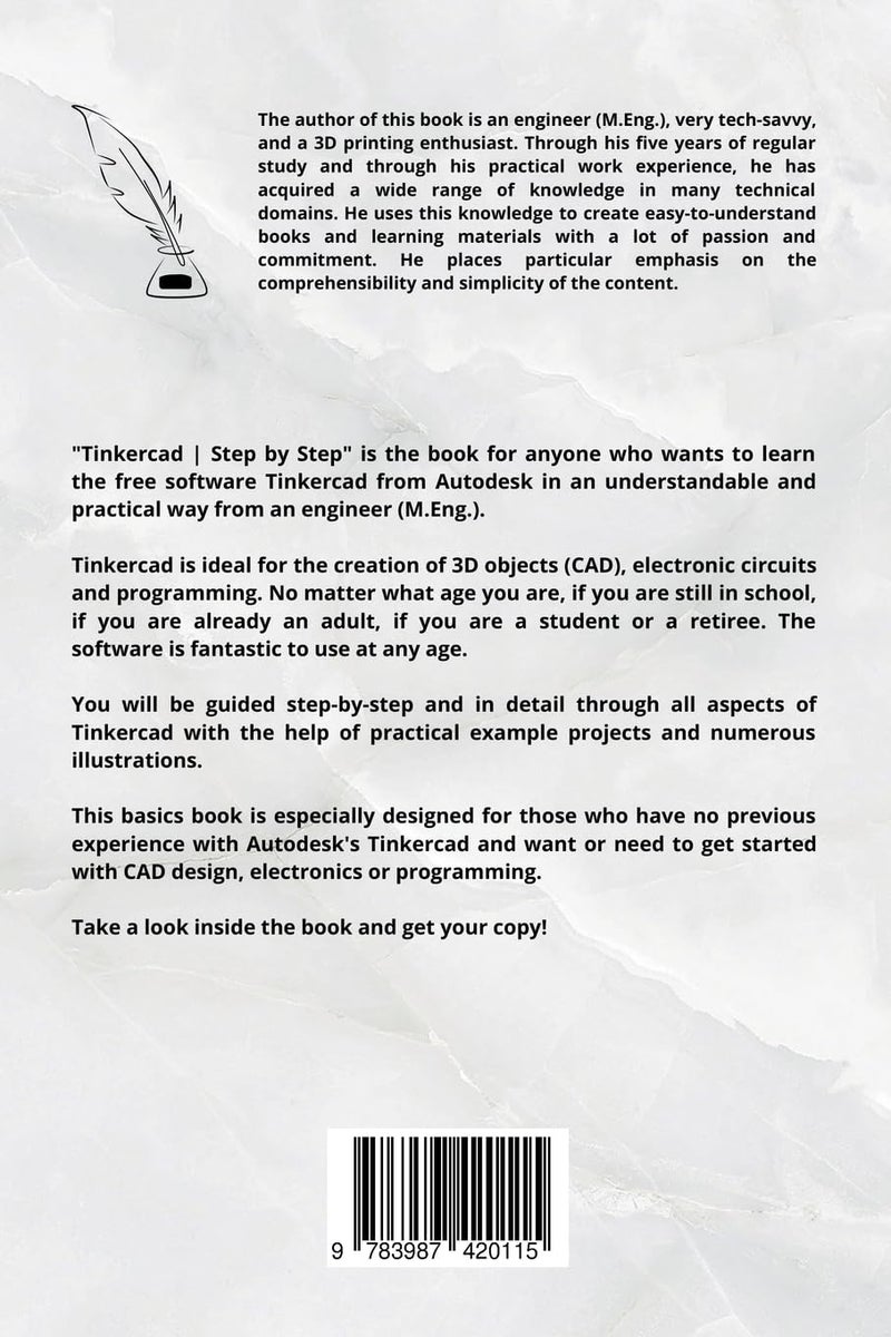 Tinkercad Step by Step: Learn how to easily create 3D objects (CAD), design electronic circuits and program with Tinkercad - Image 2