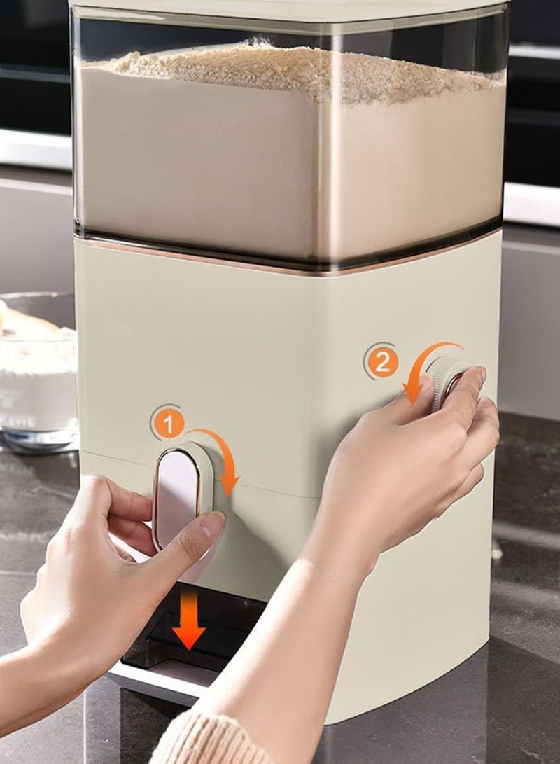 Airtight cereal dispenser and rice storage - Image 1