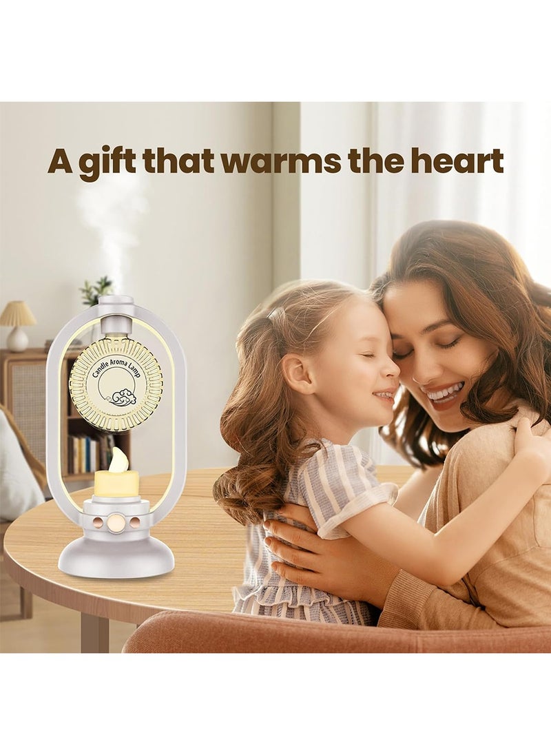 Automatic Aromatherapy Diffuser Automatic Diffuser Toilet Freshener Intelligent Aromatherapy Diffuser Mini Air Freshener Quiet Humidifiers for Home Office Room White