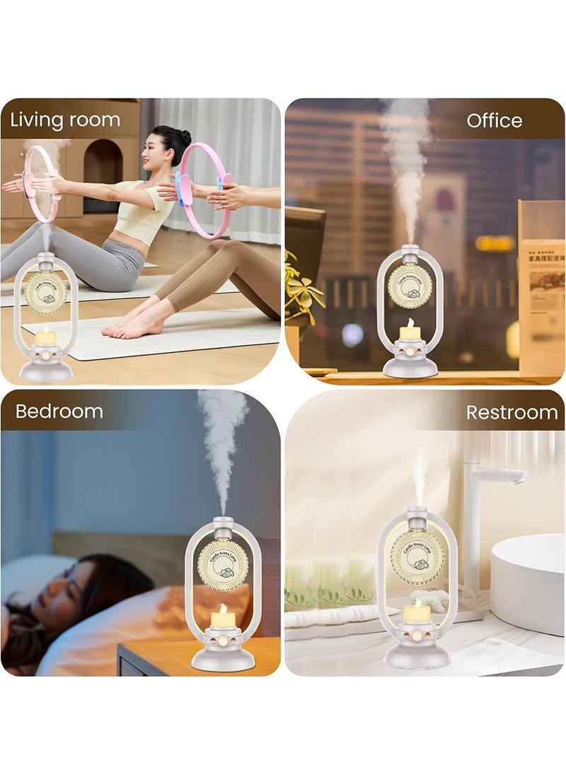بينكو معطر حمام أوتوماتيكي معطر جو للعلاج بالروائح العطرية معطر جو صغير ذكي معطر جو صامت مناسب للمنزل والمكتب باللون الأبيض  - Image 5