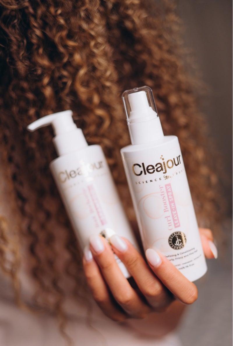 Cleajour SCIENCE FIRST CELL BOOST LEAVE-IN SPRAY بخاخ يُترك على الشعر لتعزيز الخلايا – يمنح التحديد والترطيب للشعر الكيرلي، الهايش والخفيف خالٍ من: الكبريتات · البارابين · الفثالات 200 مل / 6.76 أونصة سائلة &Cleajour SCIENCE FIRST Bond Revitalize SHAMPOO شامبو لإعادة تنشيط الروابط – مُغذٍ ومُجدد للشعر الضعيف، التالف والخفيف خالٍ من: الكبريتات · البارابين · الفثالات 200 مل / 6.76 أونصة سائلة - Image 2