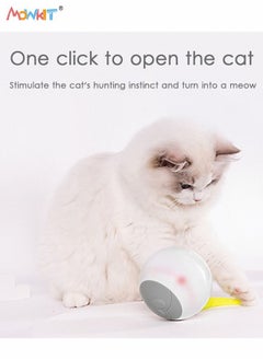 Cat Toys Interactive Cat Rolling Toys Automatic Indoor Food Dispenser Cat Toys USB Rechargeable Laser Rotating Ball Cat Toys - pzsku/Z1415E2B70F0761A34677Z/45/_/1678180225/2e93e790-d197-44ec-a9f9-4ca9cd84a551