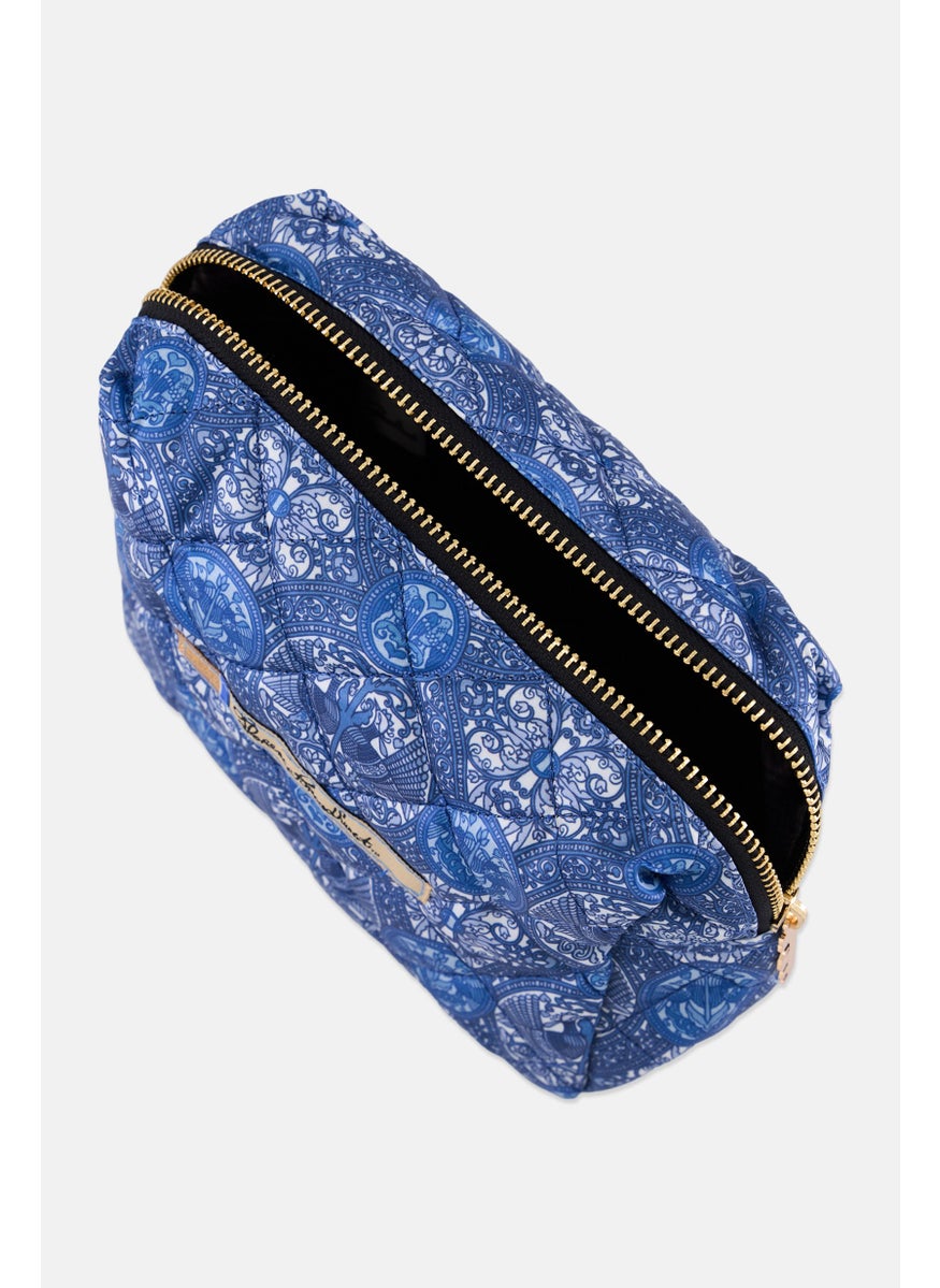 Florence Broadhurst Women Textured Cosmetic Bag, Multicolor  - Image 3
