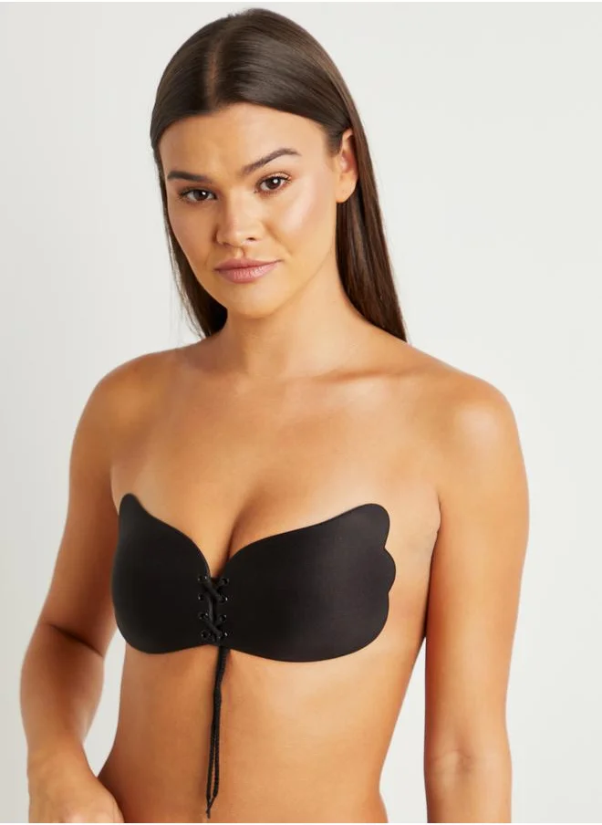 Styli Styli Pack of 2 - Stick On Lace-Up Bra