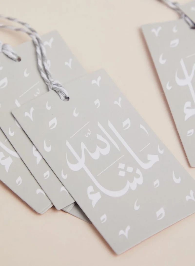 Silsal Set Of 10 Mashallah Gift Tags