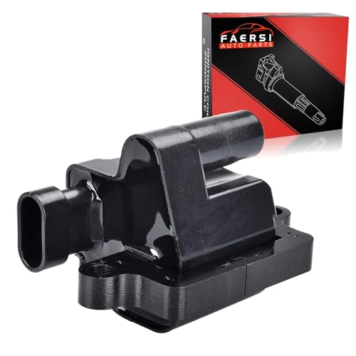 FAERSI Ignition Coil Pack Compatible with Chevy Silverado, Avalanche, Suburban, GMC & Cadillac Vehicles, Scalade, Avalanche, Silverado, Express 3500, Tahoe, Sierra, Savana, Replace for UF271, 5C1083, D581 - Image 1