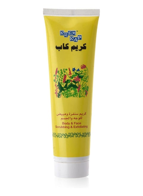 Krem Kap, Scrubbing and Exfoliating Face and Body Cream - 150 Ml