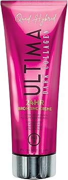 Power Tan Ultima Dark Collagen Quad Hybrid Bronzing Creme Sunbed Tanning Accelerator Lotion Cream 250ml - Image 1