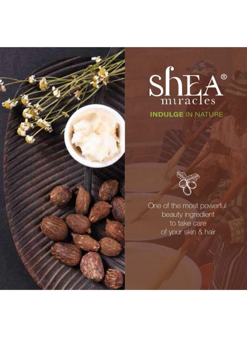 Shea Miracles Body Lotion – Shea Butter, Almond Oil & Honey Moisturizing Formula 300ml - Image 3