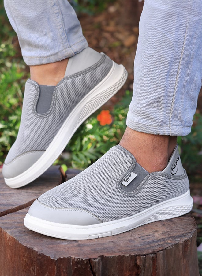 now Men’s Casual Slip-On Sneakers – Breathable Mesh Lightweight Shoes with Comfortable Non-Slip Sole for Daily Walking AX02 - Image 3
