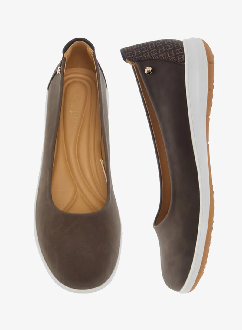 Flora Bella By Shoexpress Womens Monogram Print Loafers