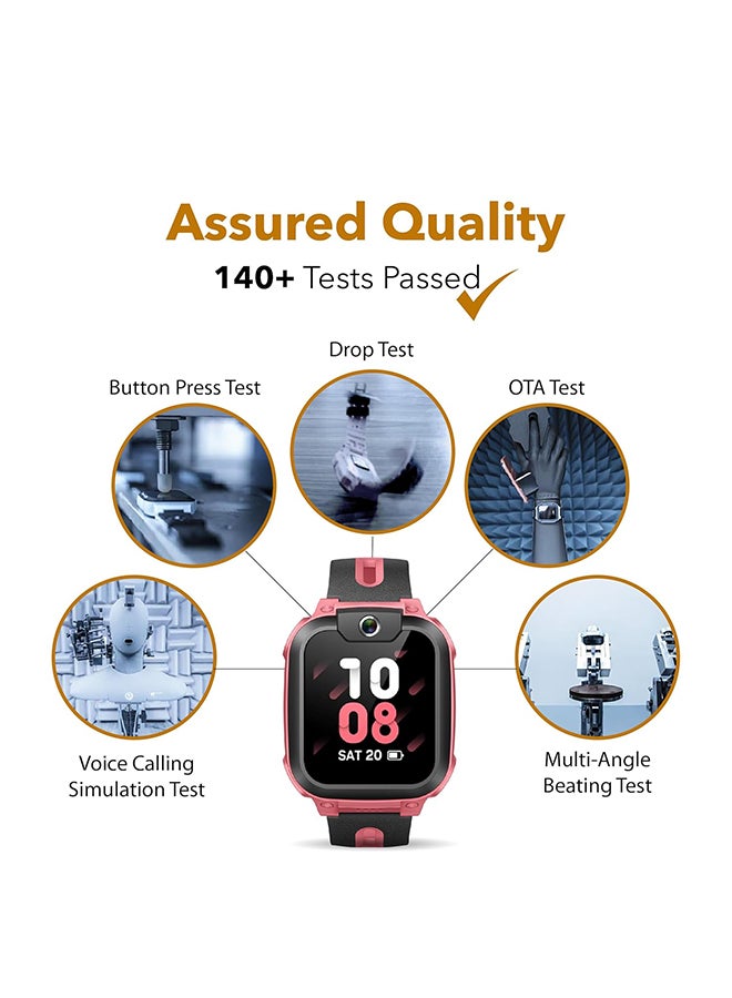 imoo Renewed - Phone Watch Z1 Kids Smartwatch Grapefruit - Image 3